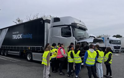 Les 2CRM en visite chez TVE Logistique