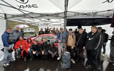 Nos élèves au championnat de France de drift à Charade
