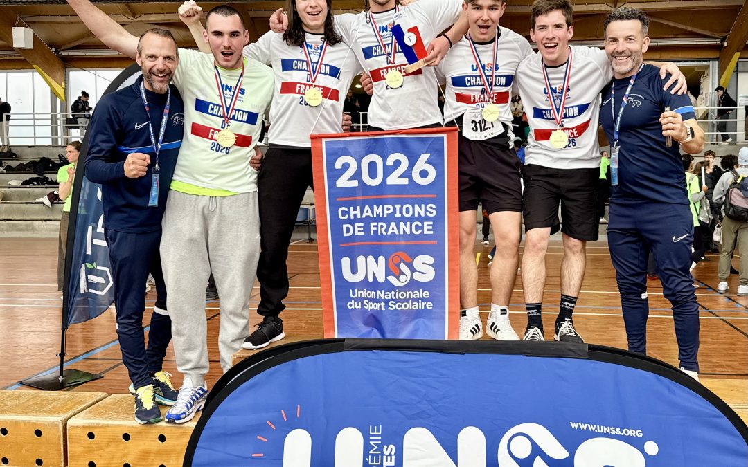 Champions de France UNSS de circuit training : une consécration méritée